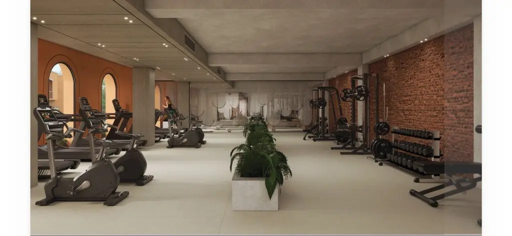 Gym area